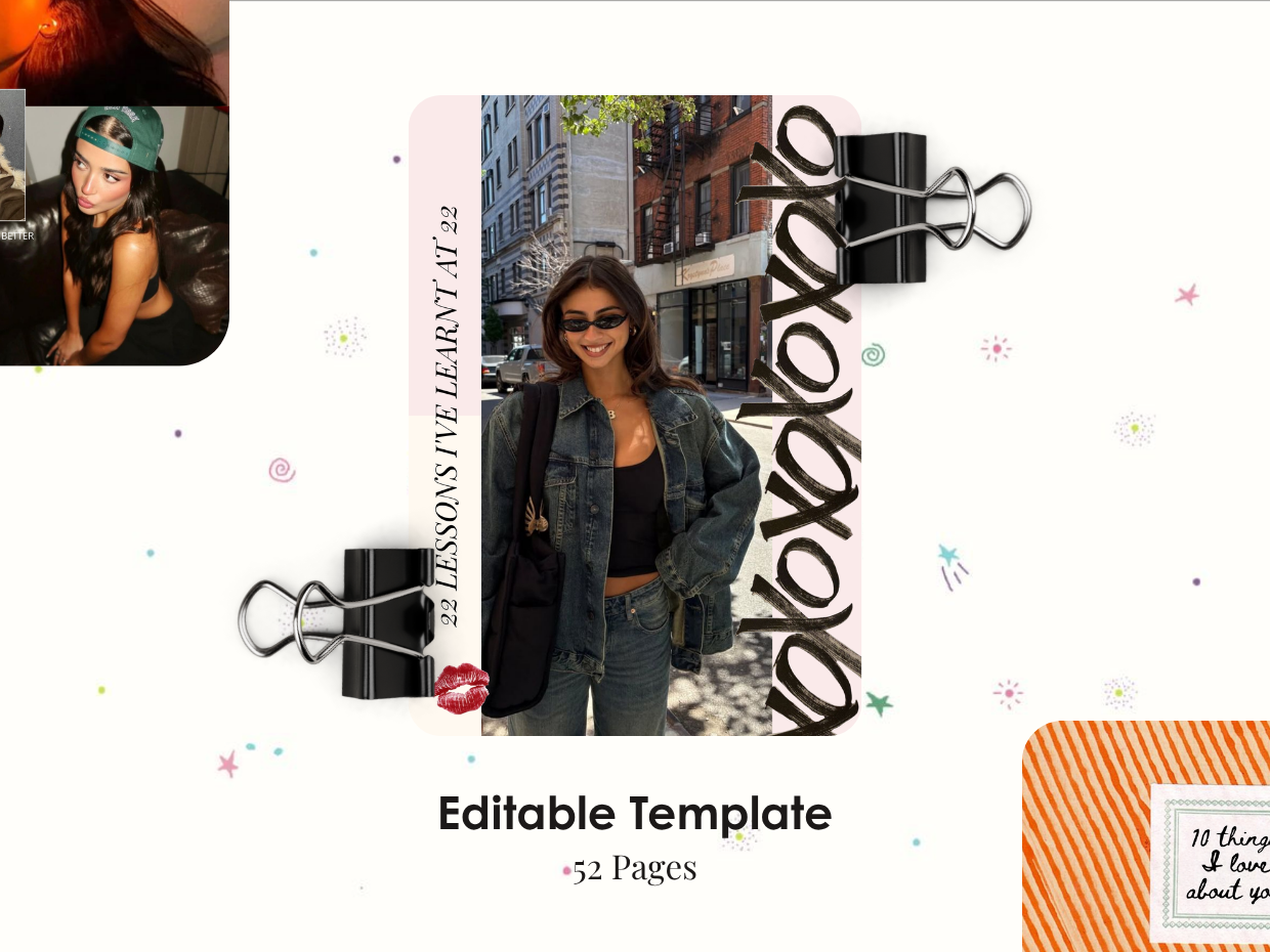 Birthday Magazine Template 2.0