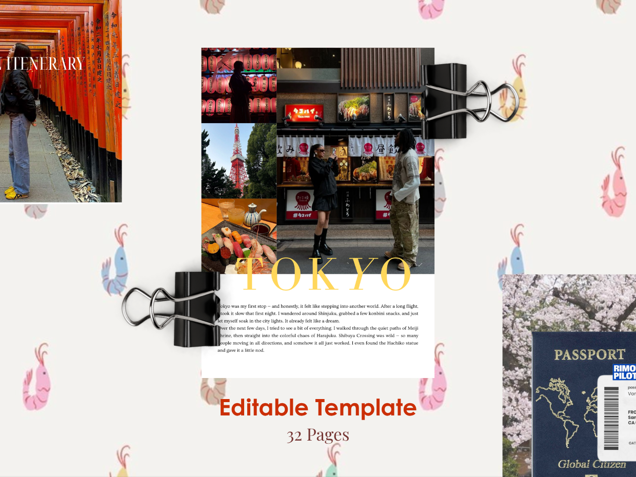 Travel Magazine Template