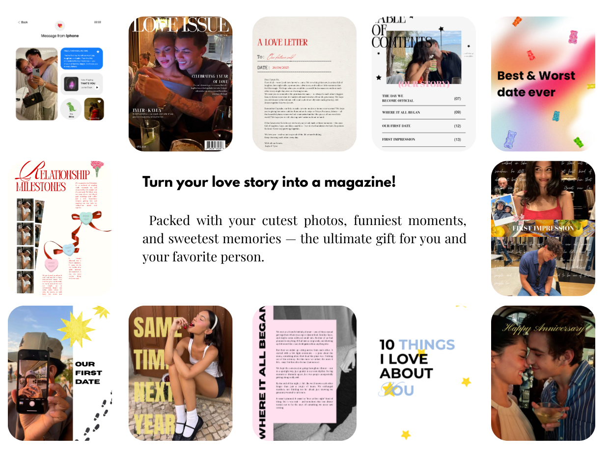 Love Magazine Template