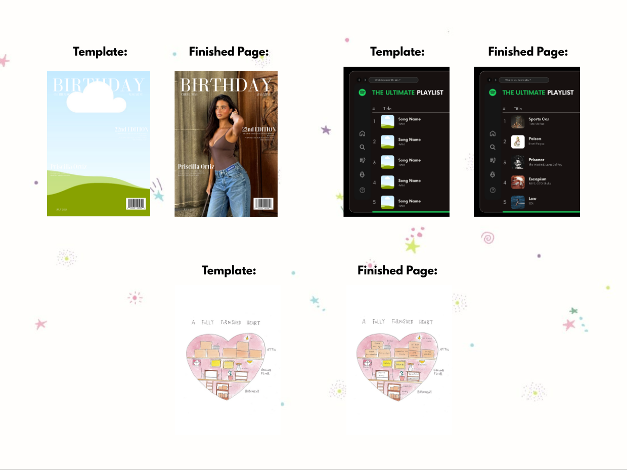 Birthday Magazine Template 2.0
