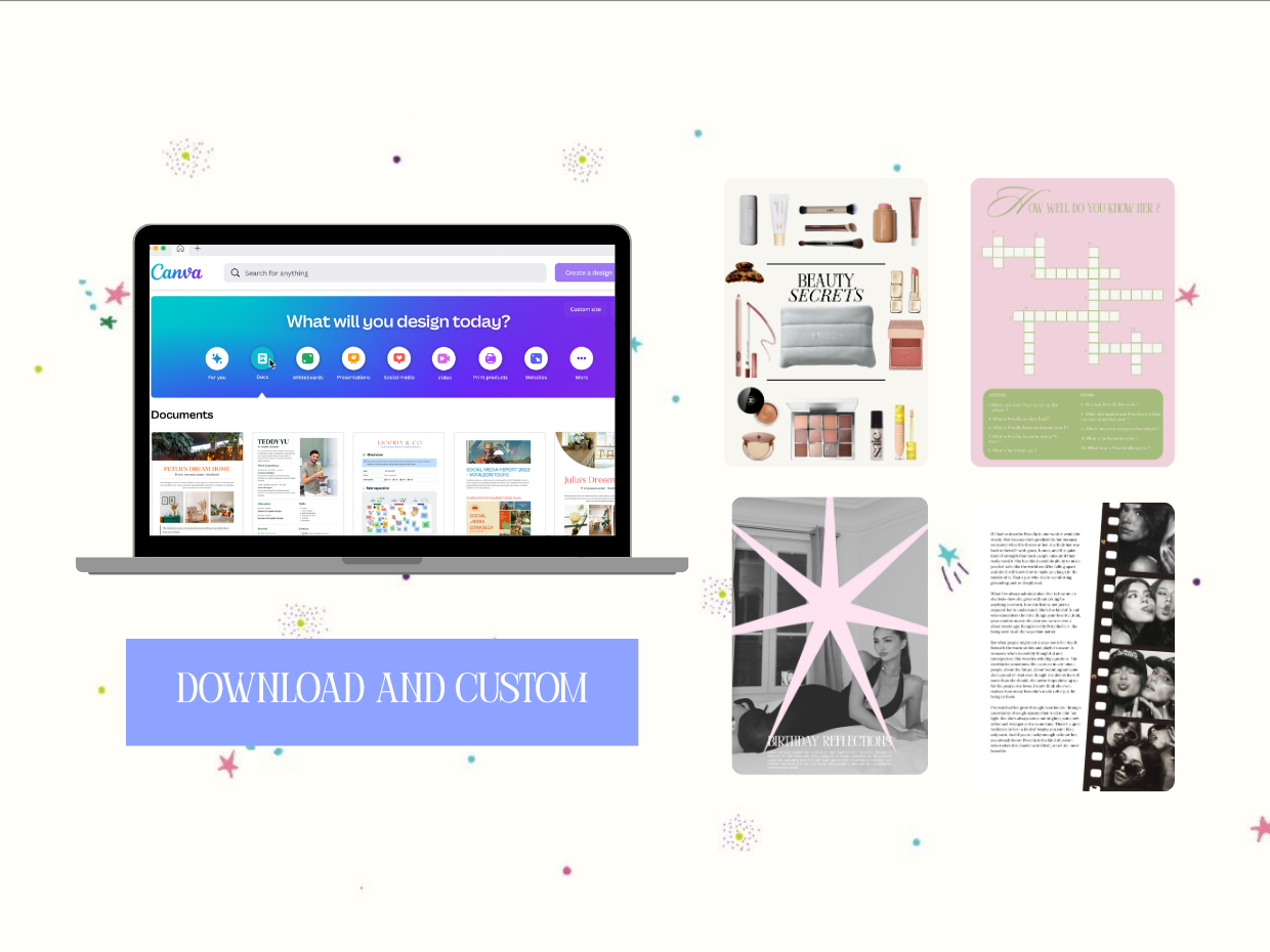 Birthday Magazine Template 2.0