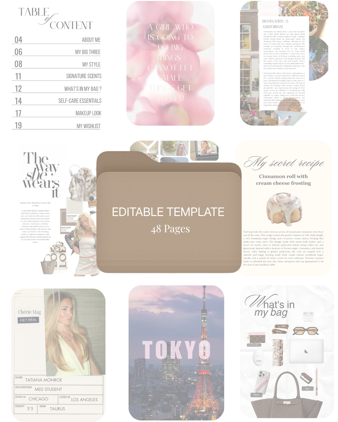 Personal Magazine Template