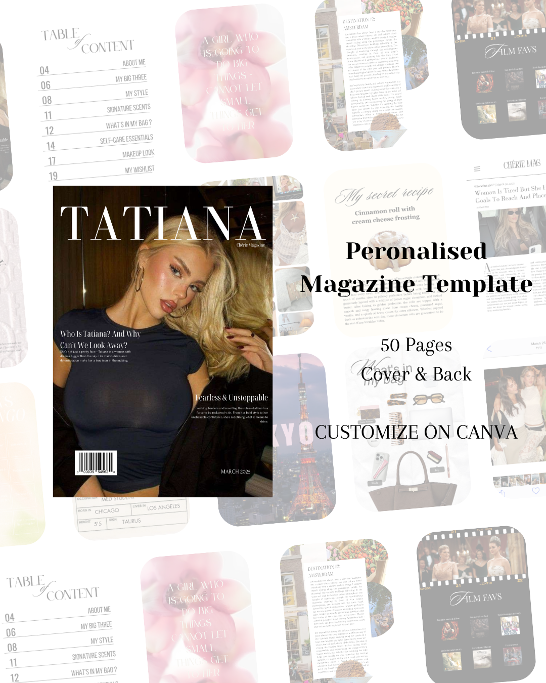 Personal Magazine Template
