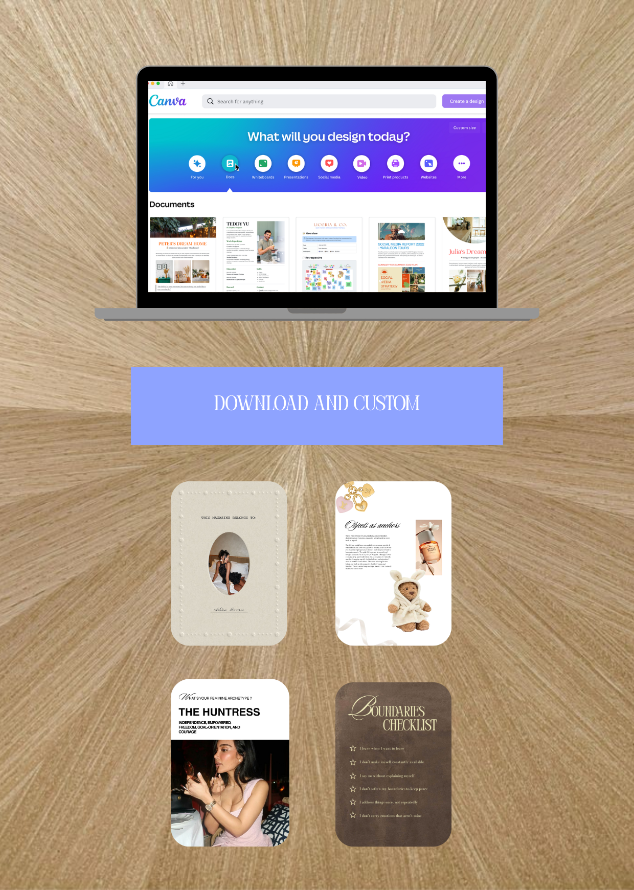 Manifest Magazine Template